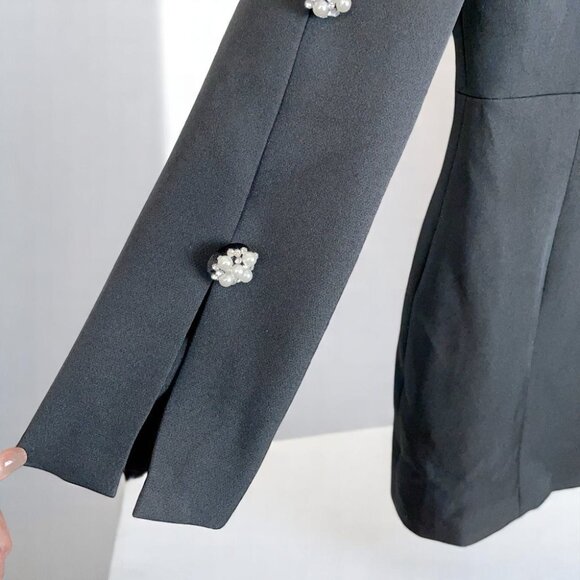 NWT Elliatt Lois Blazer Mini Dress in Black - Picture 5 of 6